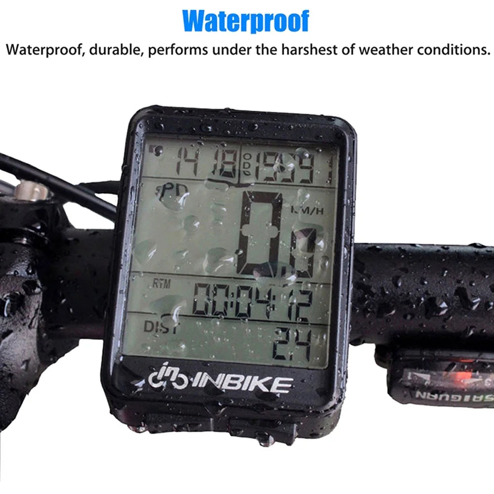 Waterproof Wireless Bicycle Speedometer Odometer D76254