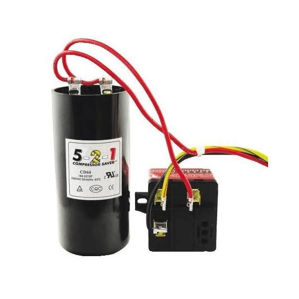 Hard Start Capacitor for Condensers and Heat Pumps C24667