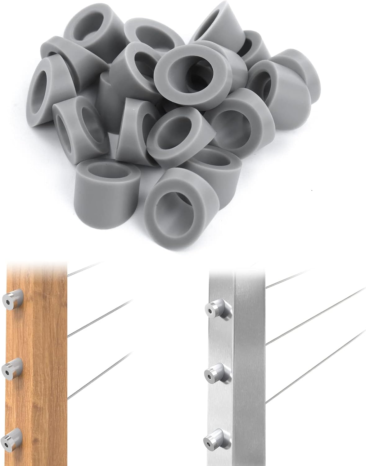 20 Pack Stainless Steel Angle Beveled Washer M86617