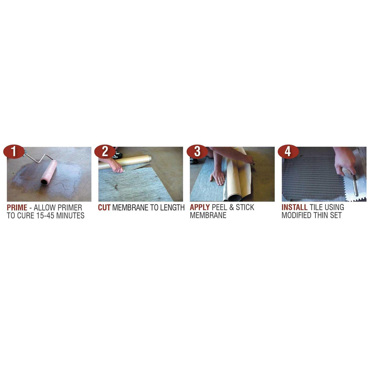 Sound Control Membrane for Ceramic and Stone Tile N73367