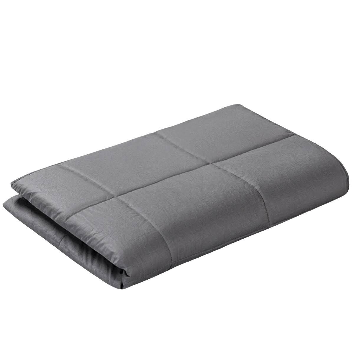 100% Cotton 15 lbs Glass Beads Weighted Blanket J4782