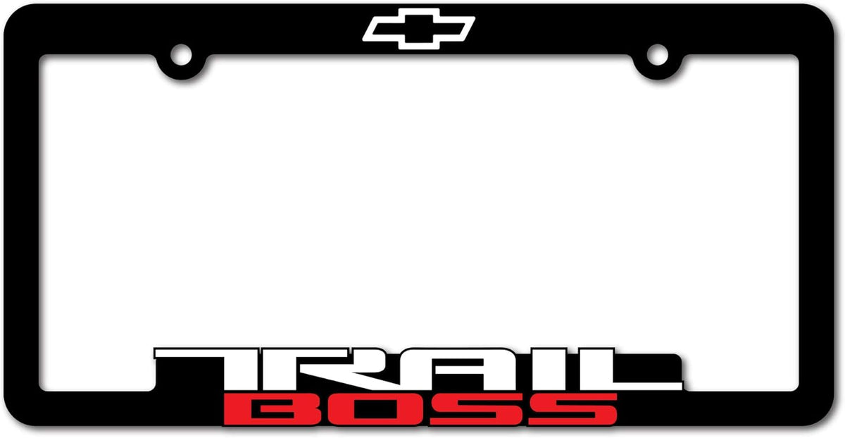 3D Raised Letter License Plate Frames (1-Pair) U338