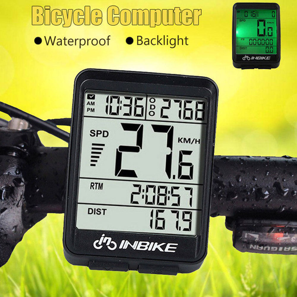 Waterproof Wireless Bicycle Speedometer Odometer D76254