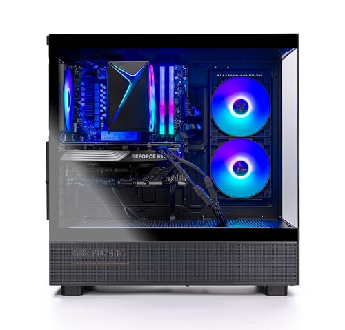Desktop PC, Ryzen 5 9600X 3.9 GHz, RTX 5060 Ti 16GB, 1TB Gen4 NVMe SSD, 16GB DDR5 RAM 5200, 650W Gold PSU, Win 11 L41601