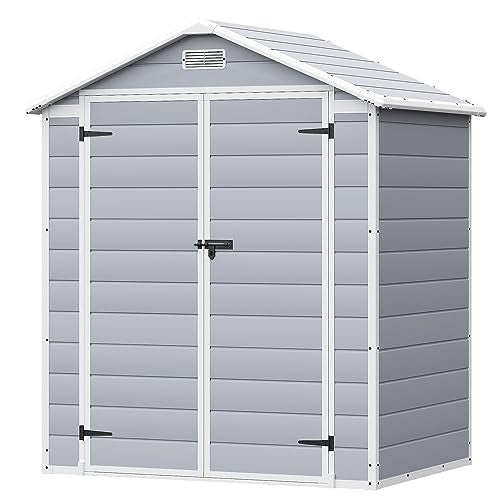 6 X 4 FT Resin Outdoor Storage Shed O8746