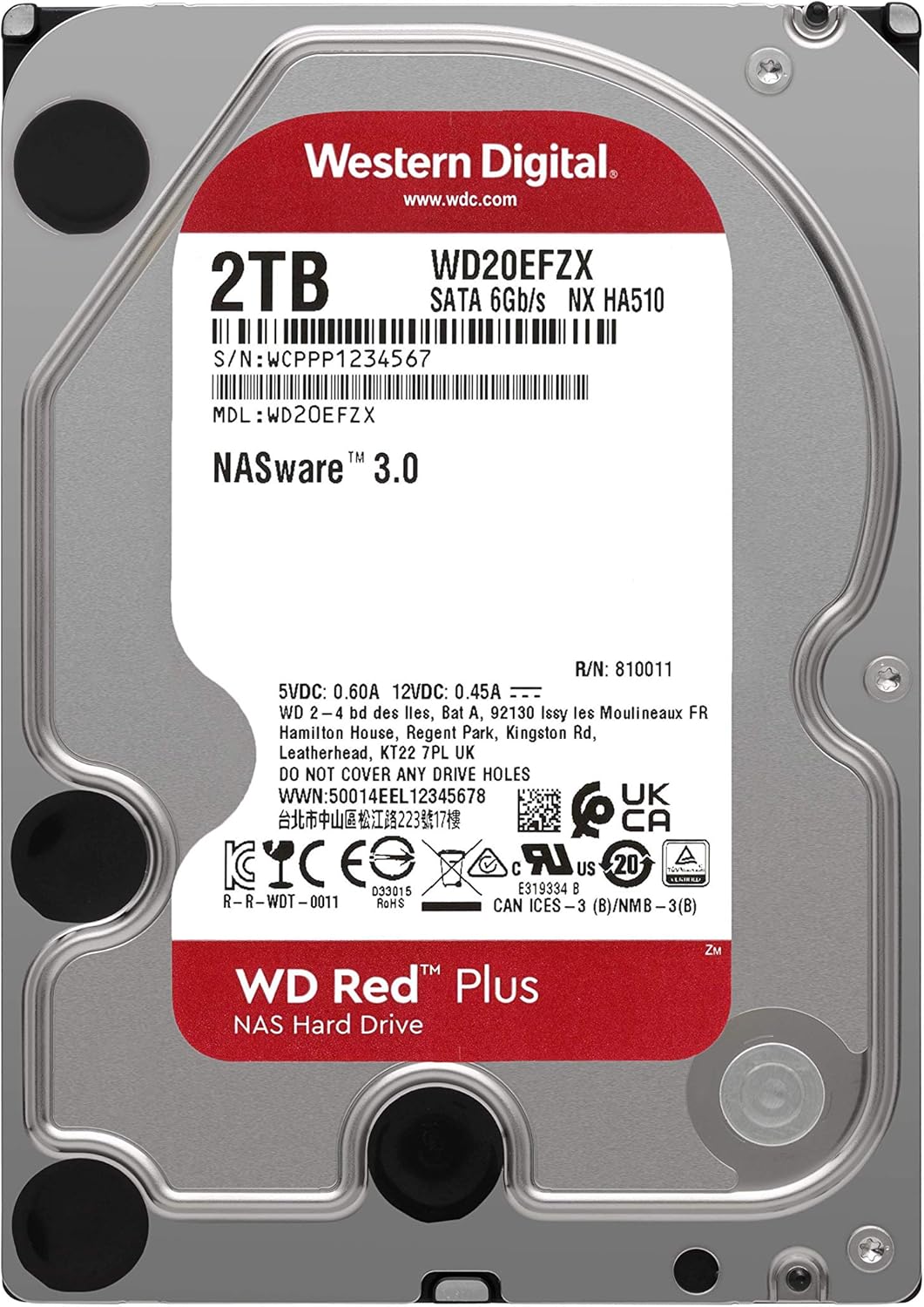 6TB NAS Internal Hard Drive HDD B15471