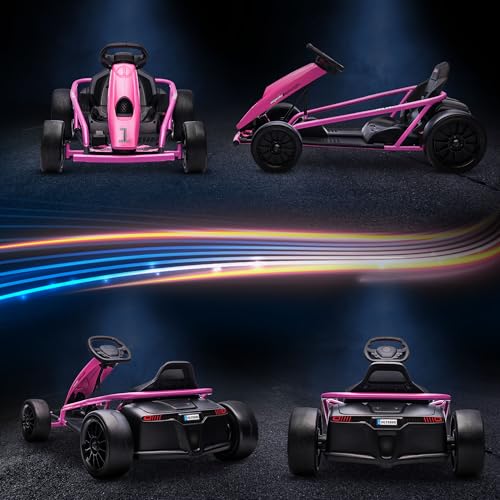 White 24V Electric Go Kart N7517