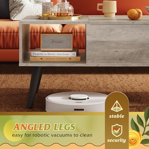 Lift Top Coffee Table with Storage W4100