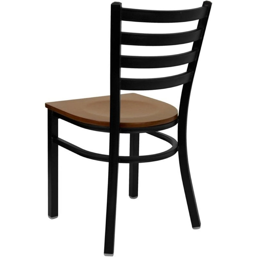 Modern Metal Ladder Back Dining Chair P7434
