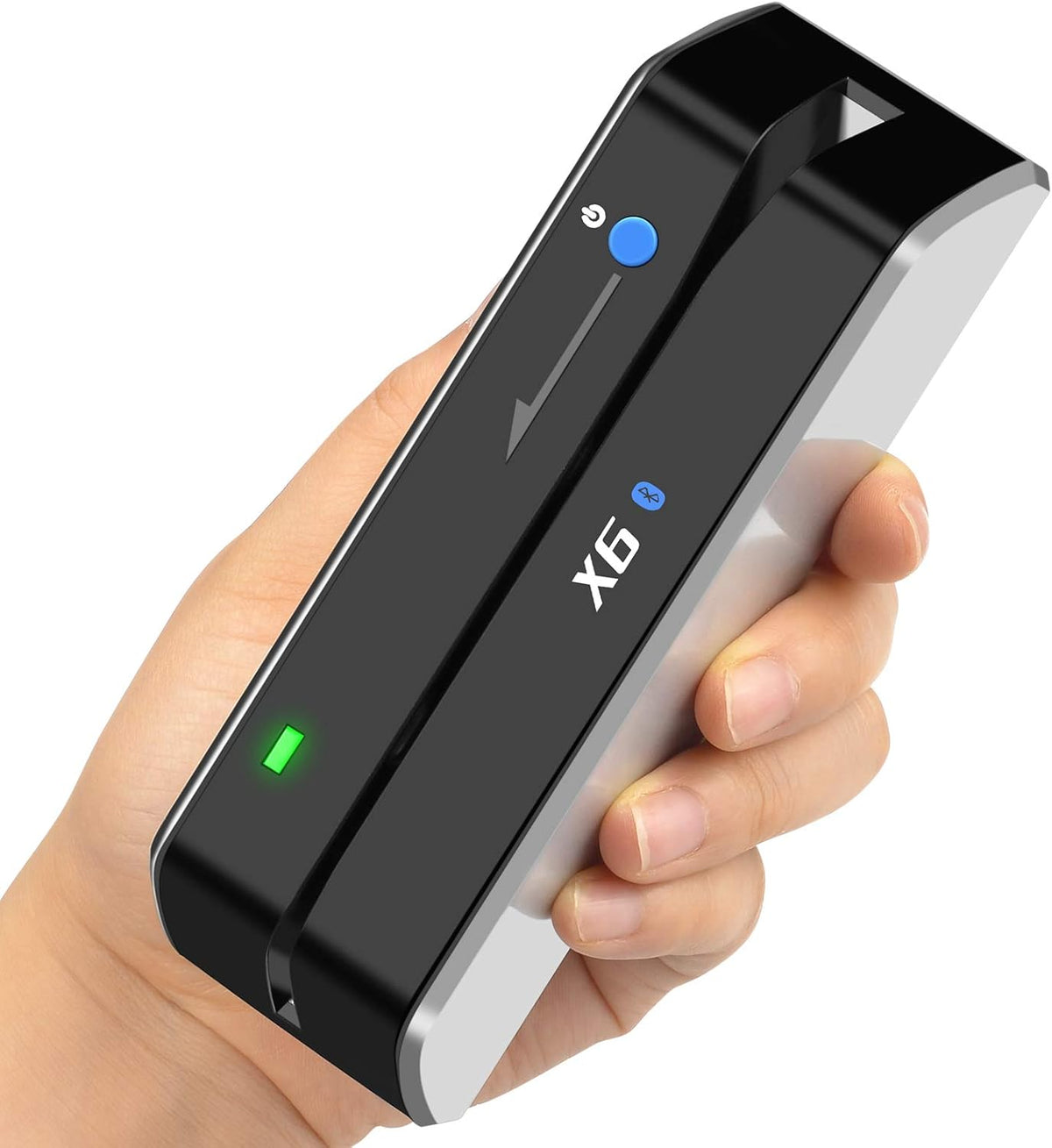 X6 Bluetooth Card Reader Writer USB 3 Tracks Swipe Encoder O62094