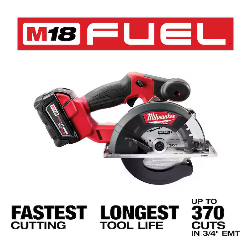 18V Brushless Cordless 5-3/8 in. Circular Saw with Starter Kit Q3445