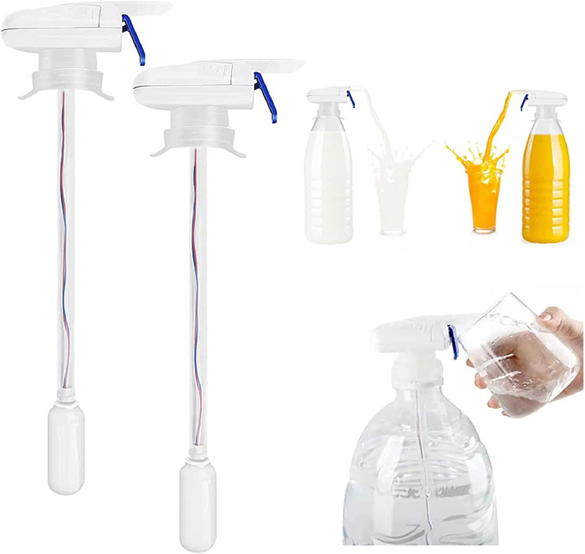 2 Pcs Automatic Drink Dispenser for Fridge Gallon E43660