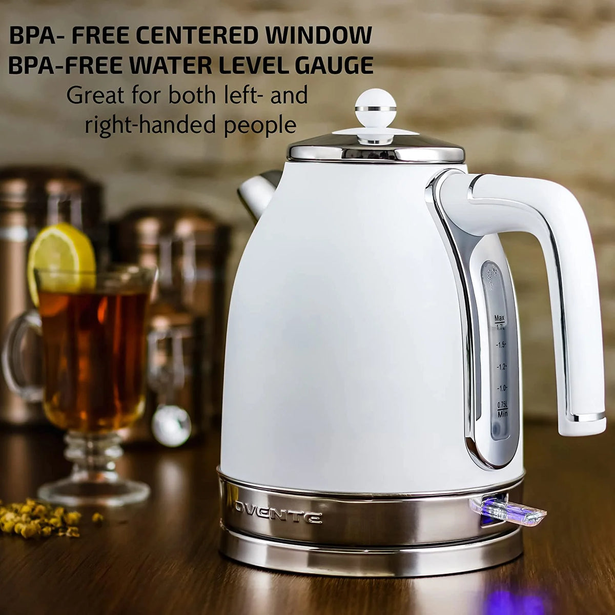 1.7 L Stainless Steel Electric Hot Water Kettle P890