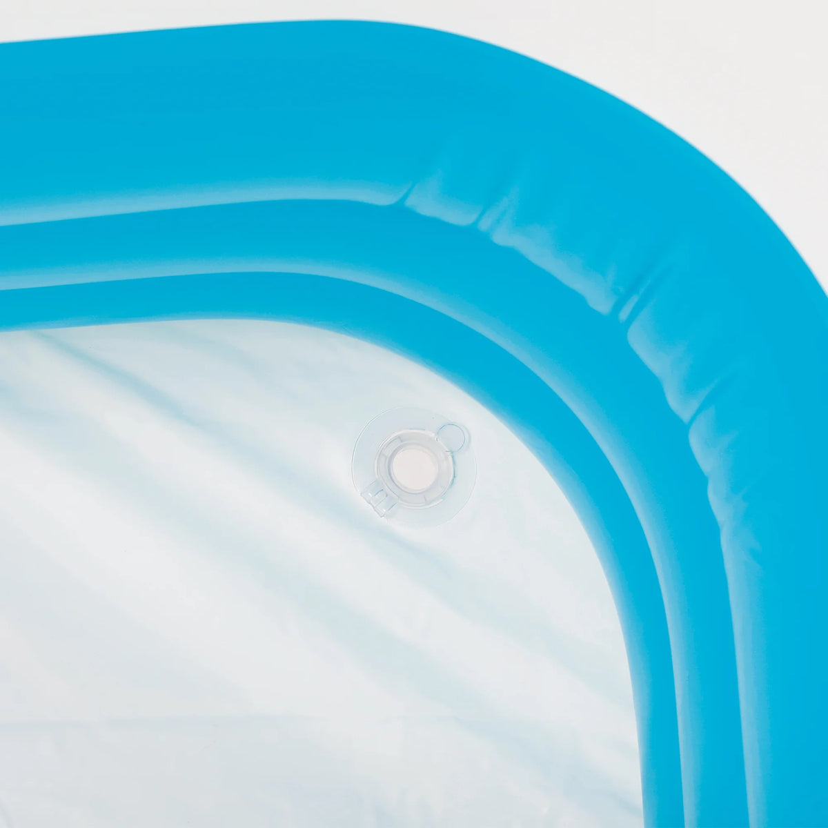 10-Foot Rectangular Inflatable Family Pool, Blue Y226900