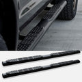 5 Oval Side Step Nerf Bars Matte Black F742217