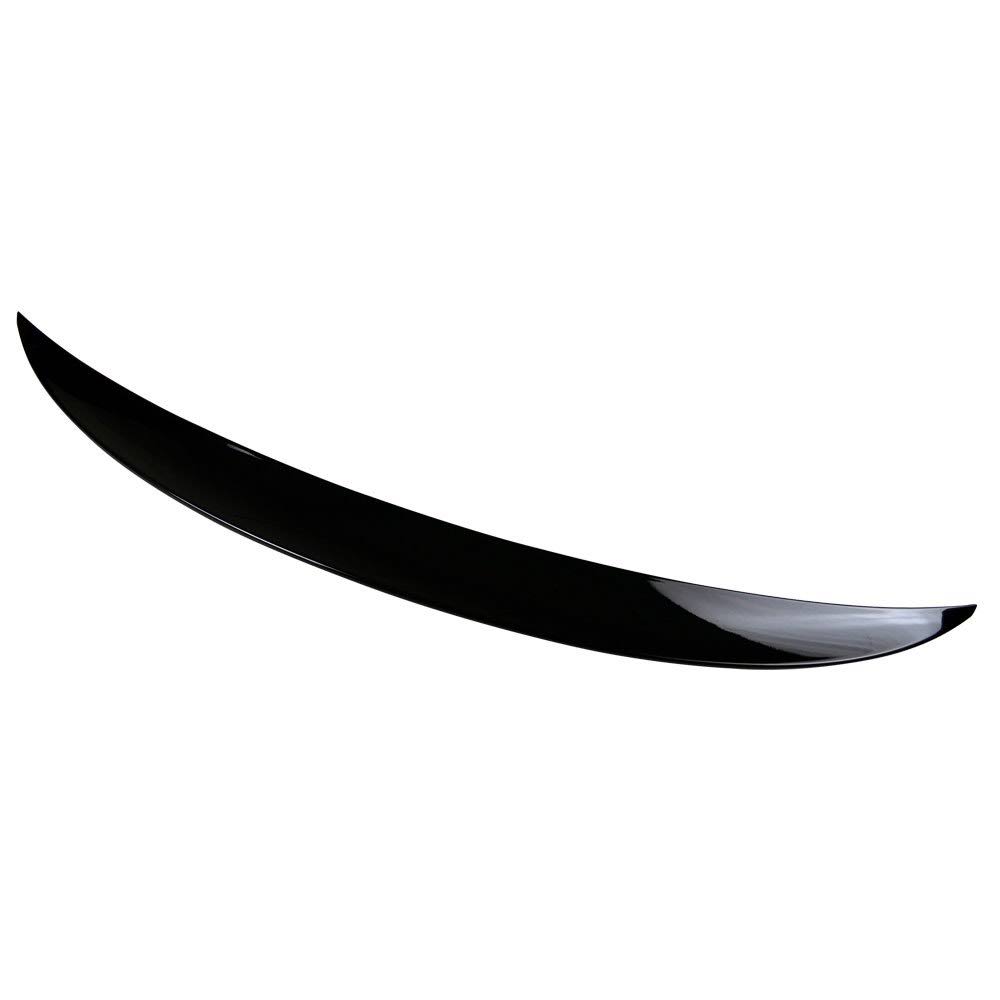 Painted Jet Black Rear Trunk Spoiler Wing A625