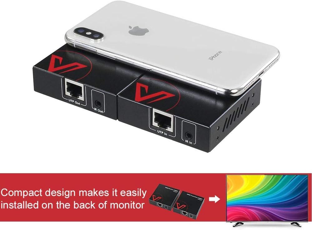 HDMI Extender Over Cat5e/6a/7 with IR Remote Control J230181