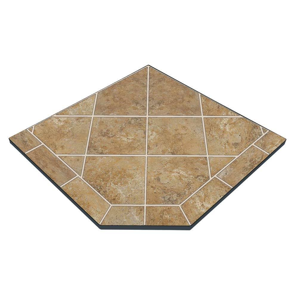 40'' x 40'' Corner Hearth Pad X529