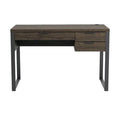 3-Drawer Writing Desk Aged Walnut J103