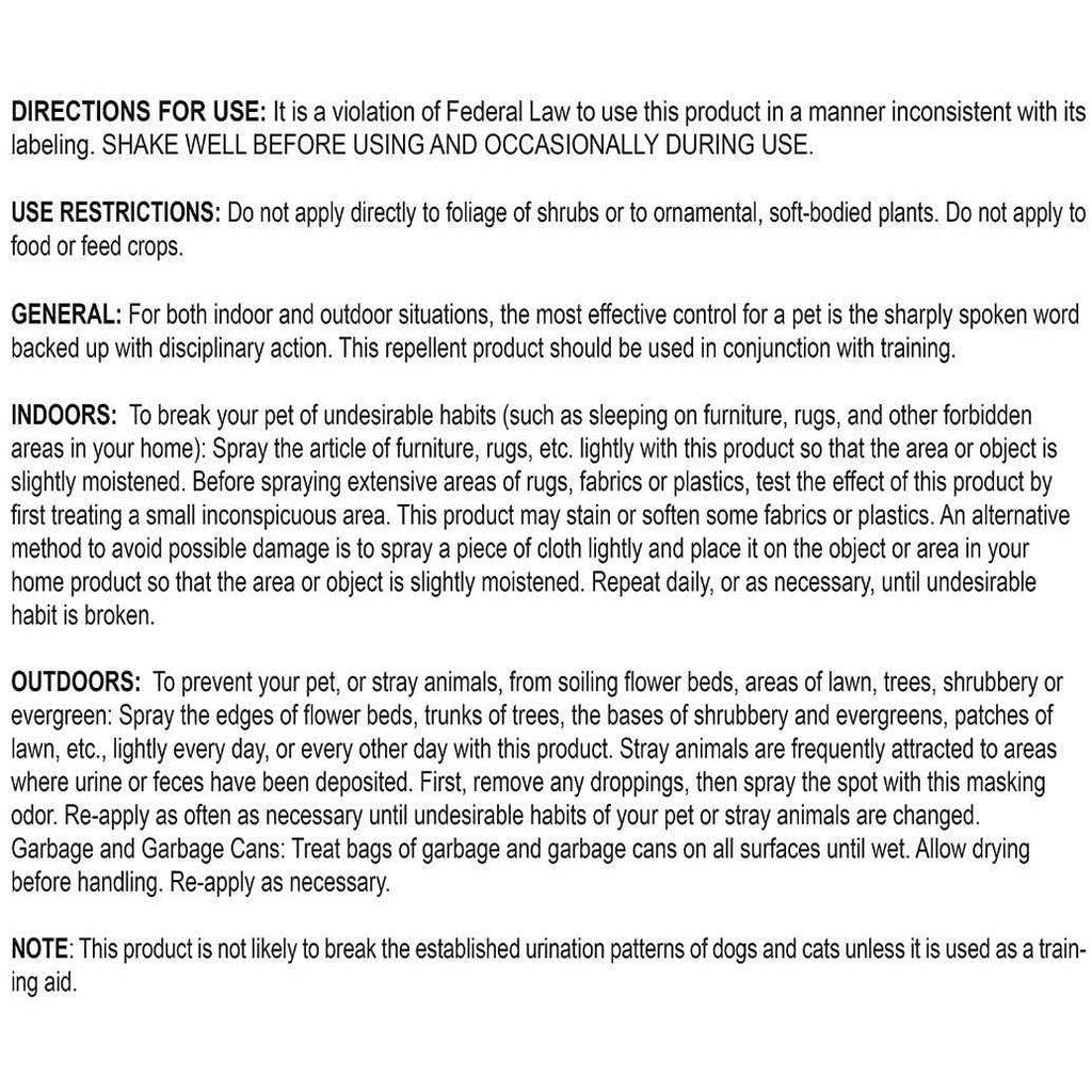 Indoor/Outdoor Cat & Kitten Repellent D3621