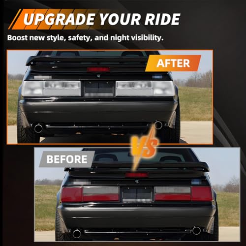 Smoked Lens Tail Light with Housing K207
