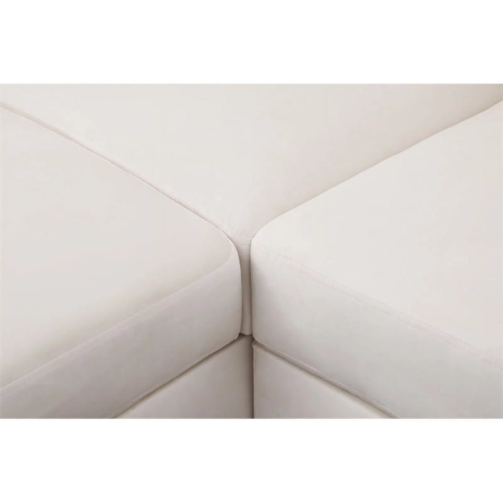 Cream White Sectional Sofa R706403