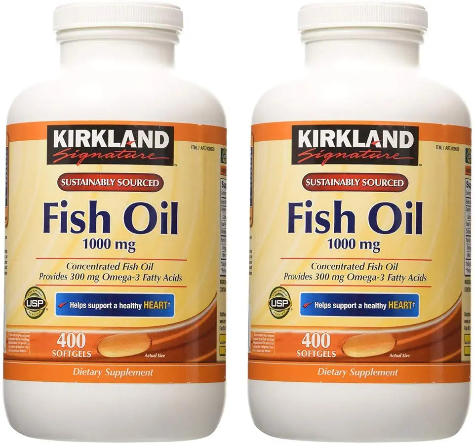 Fish Oil Concentrate 400 Count Pack of 2 V483