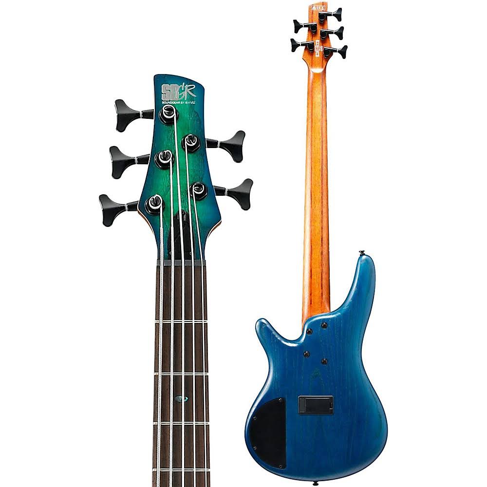 Surreal Blue Burst 5-String Electric Bass T19718