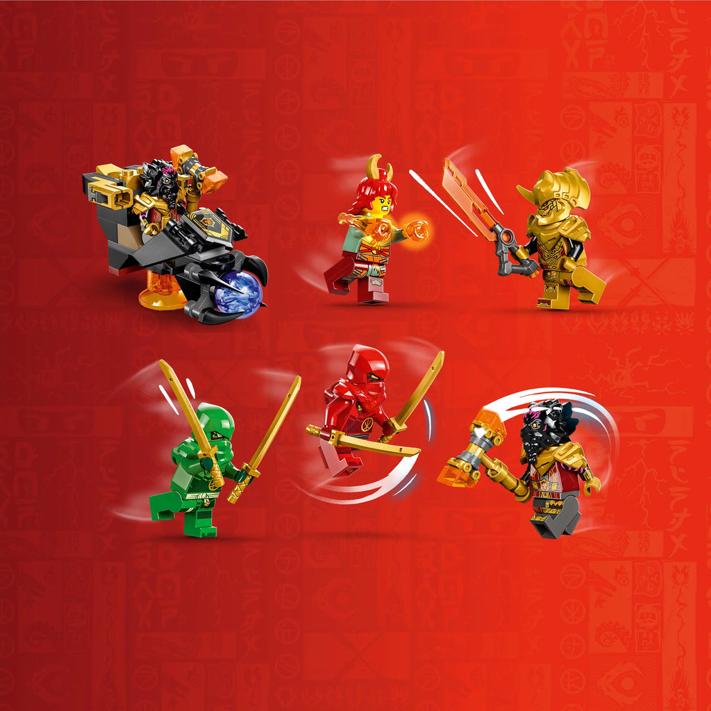 Transforming Lava Dragon Building Toy Set with Minifigures B972