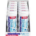 Mentos Pure White Gum Sweet Mint 15 Piece Bottle V84437
