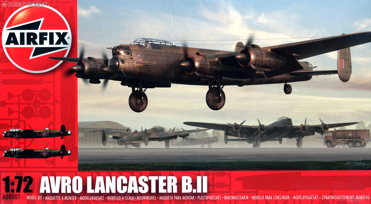 Avro Lancaster B.II Model Kit (1:72 Scale) I23122