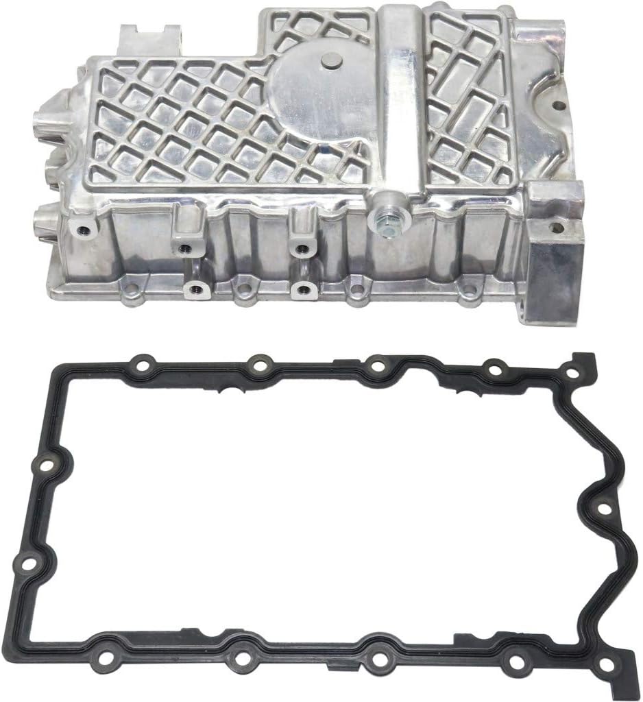 Aluminum Oil Pan with Gasket and Drain Plug N82548