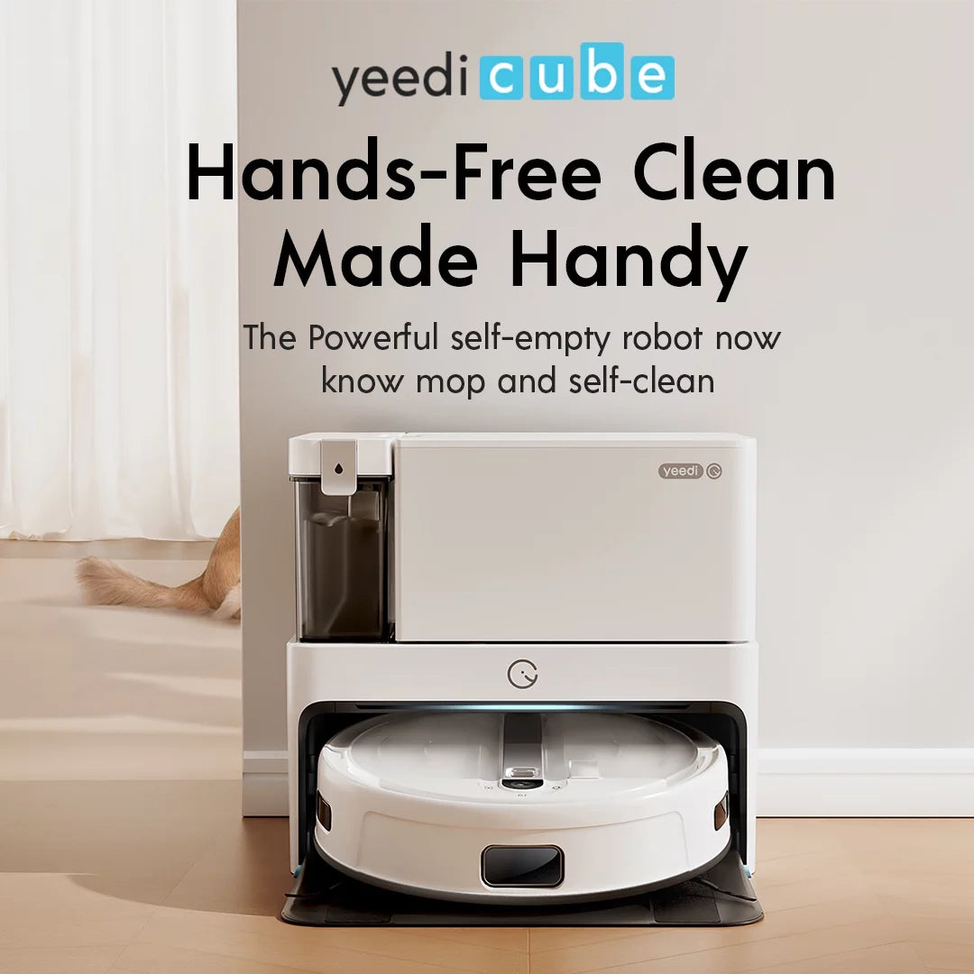 Robot Vacuum And Mop Combo Self Emptying Self-Drying C32292