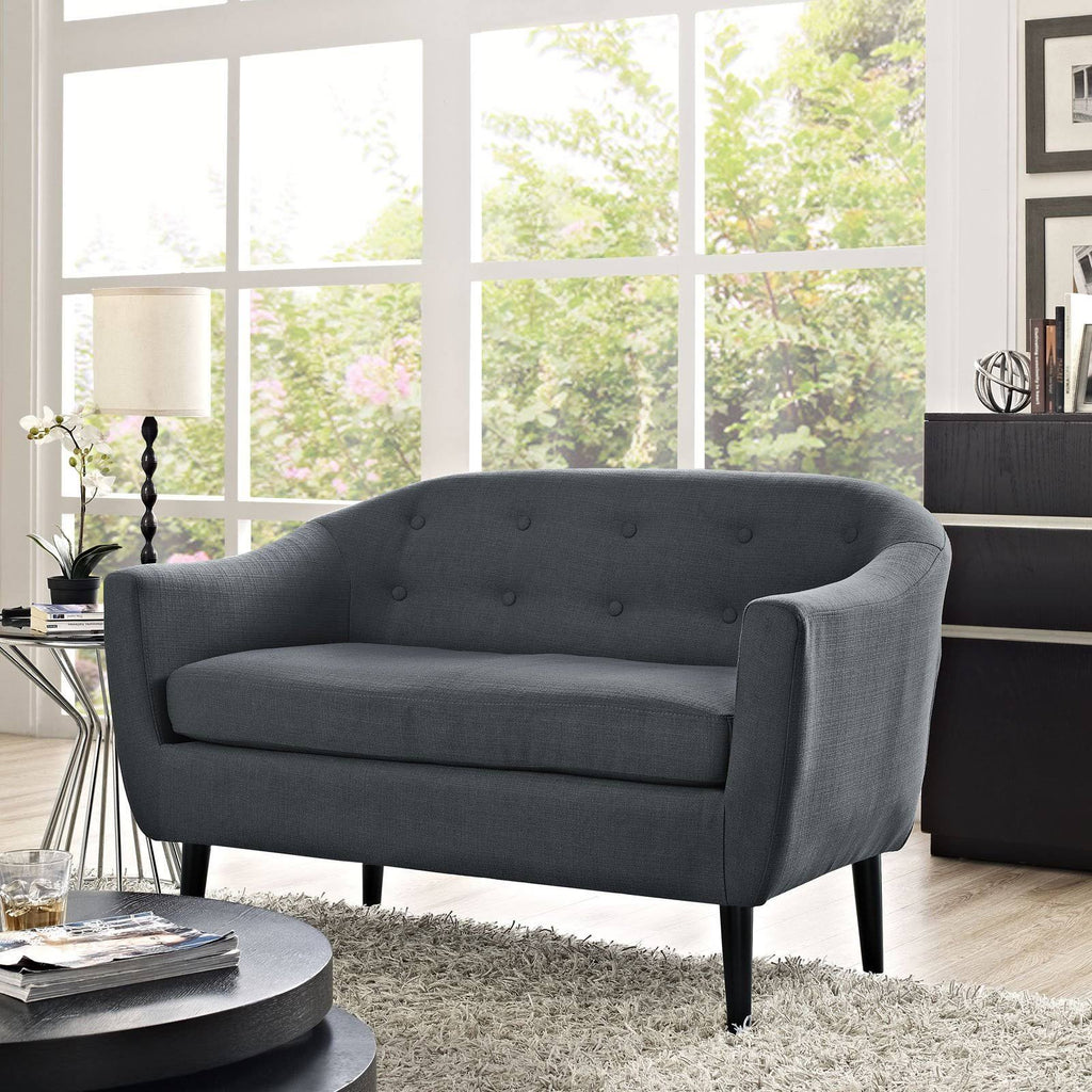 Light Gray Loveseat B868440