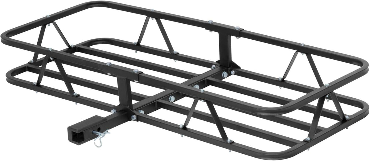 Black Steel Basket Hitch Cargo Carrier U23476