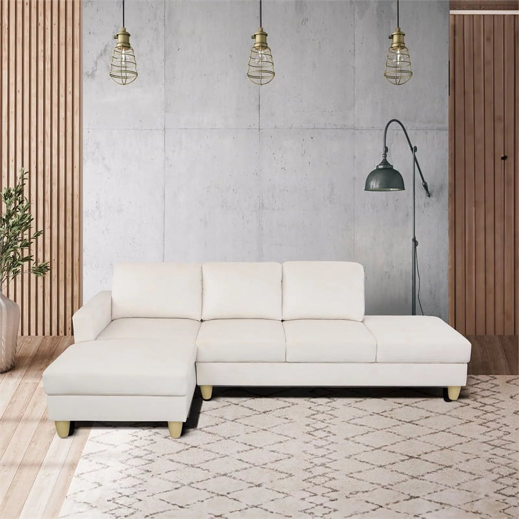 Cream White Sectional Sofa R706403