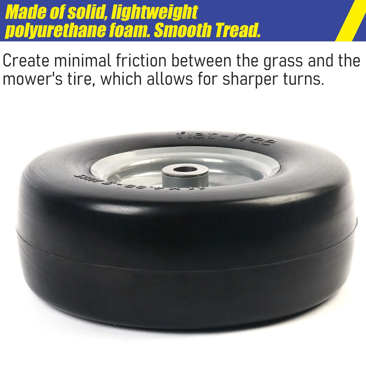 Flat Free Lawn Mower Tire and Wheel K552186
