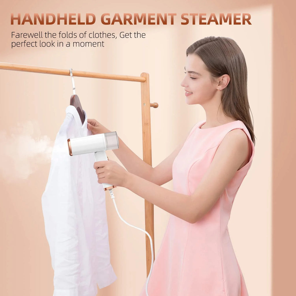 Portable Foldable Handheld Clothes Steamer 1000W 120ml I3755