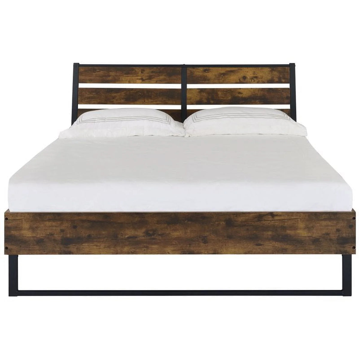 Oak Black Eastern King Bed K275