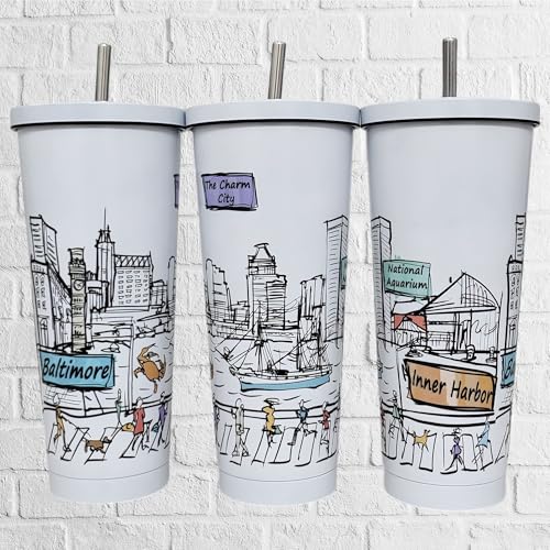 25 Oz Vacuum Insulated Stainless Steel Tumbler with Lids & Straw K5374