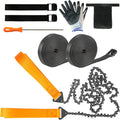 48 Pocket Chainsaw with 66 ft Ropes, Pack of 2 Q194513