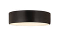 Matte Black 4 Light Flush Mount Q8998