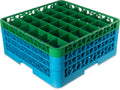 36-compartment Dishwasher Glass Rack with Color-Coded Extenders T13435