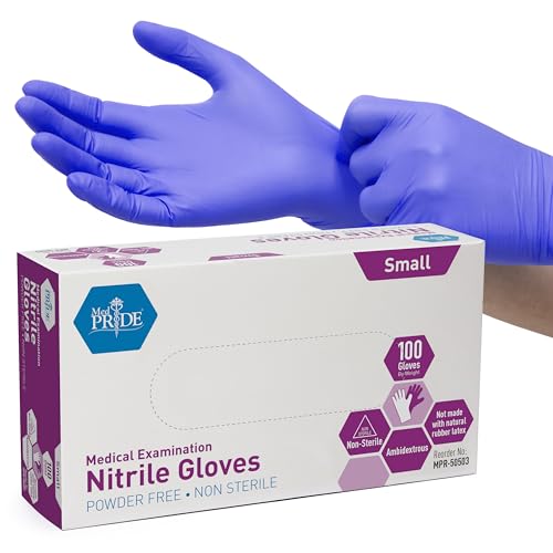 Medium Nitrile Exam Gloves A48480