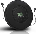 Portable CD Player with Stereo Speakers, 2000mAh Battery, White, Pack of 2 H5890