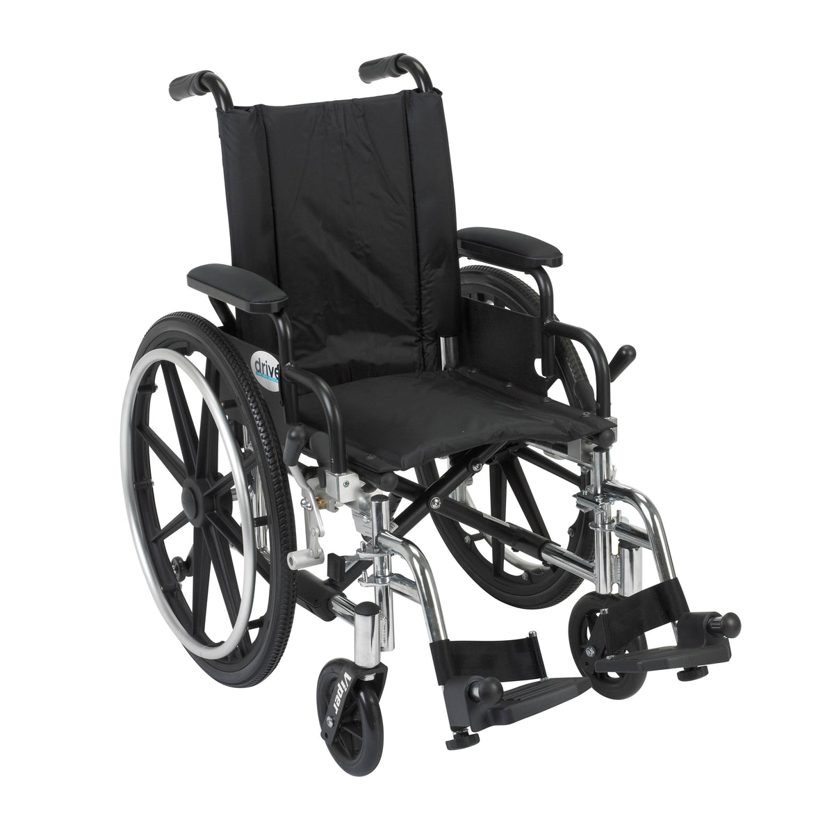 Viper Wheelchair with Flip Back Removable Arms U5352