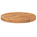24" Round Butcher Block Style Table Top S9413