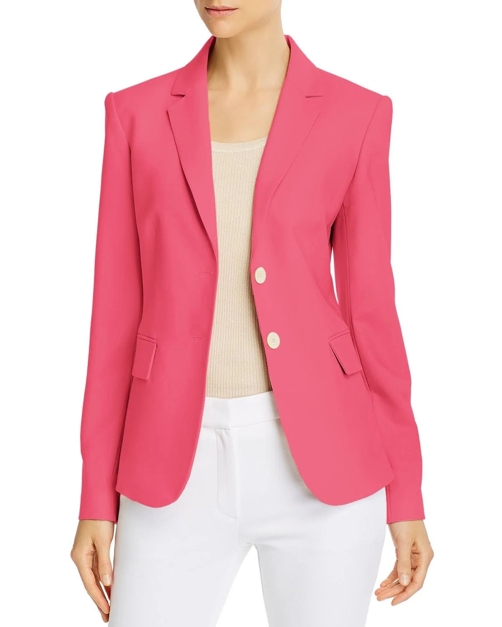 Wool-Blend Blazer M42792