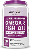 Omega 3 Fish Oil 60 Softgel EPA 600 DHA 400 Supplement K422
