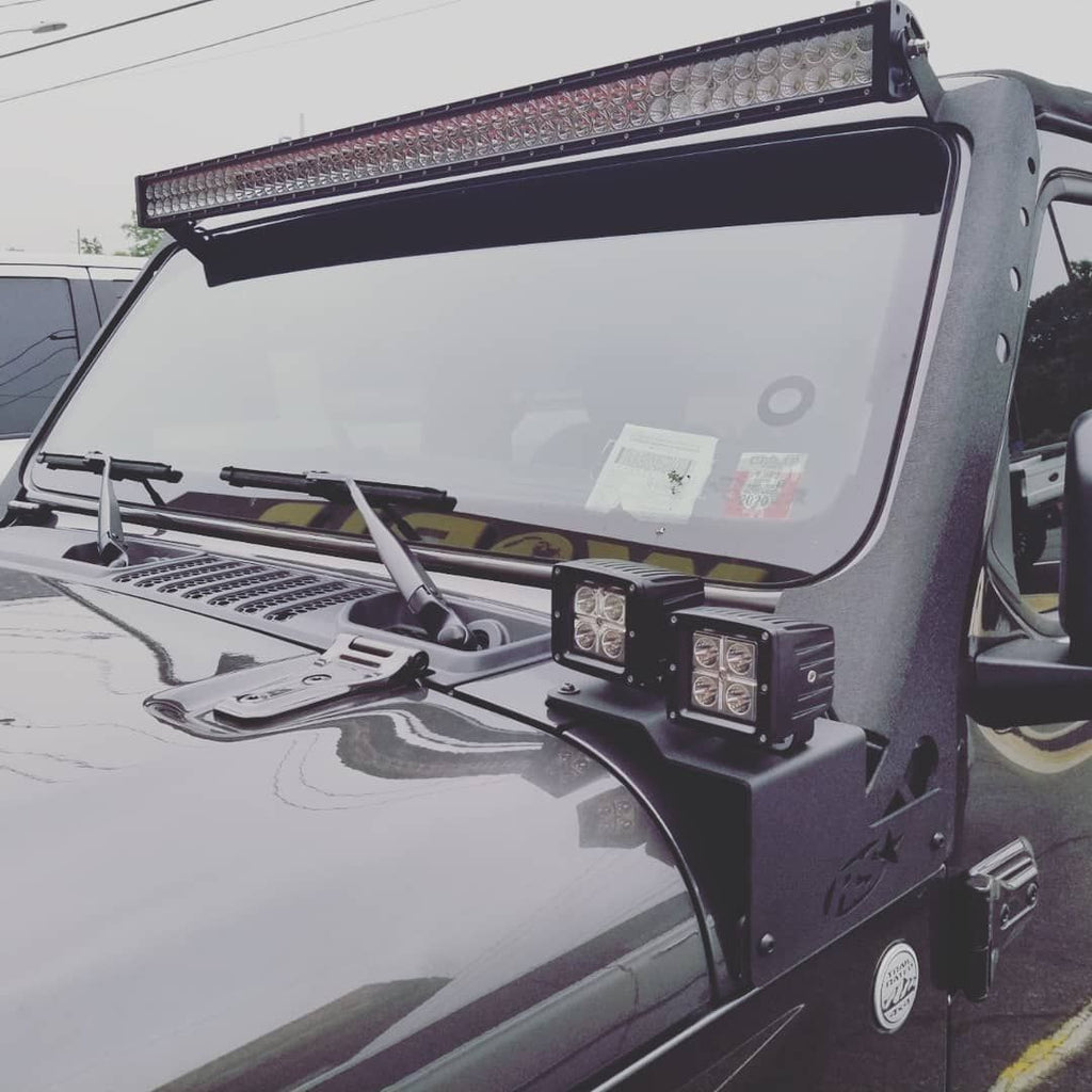 Roof Mounting Bracket for Jeep JL 50 Inch Straight Light Bar V6040